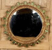 GILT CARVED SUNBURST MIRROR MA