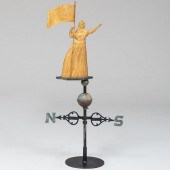 GILT COPPER GODDESS OF LIBERTY