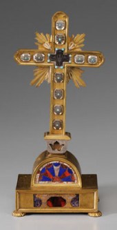 Gilt Cruciform Reliquary proba