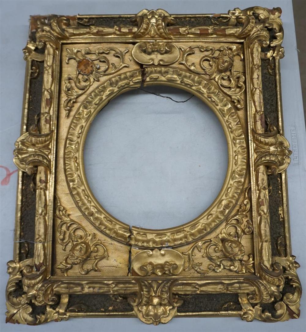 GILT DECORATED FRAME, 20 X 18