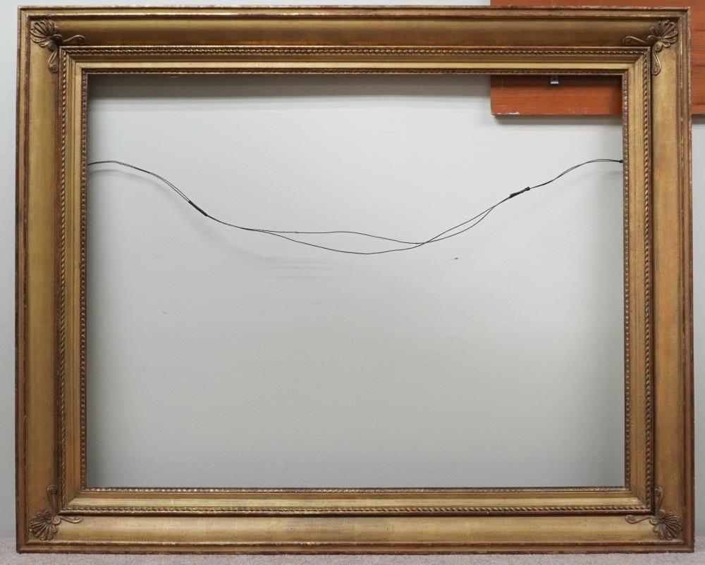 GILT DECORATED FRAME, OVERALL: 43