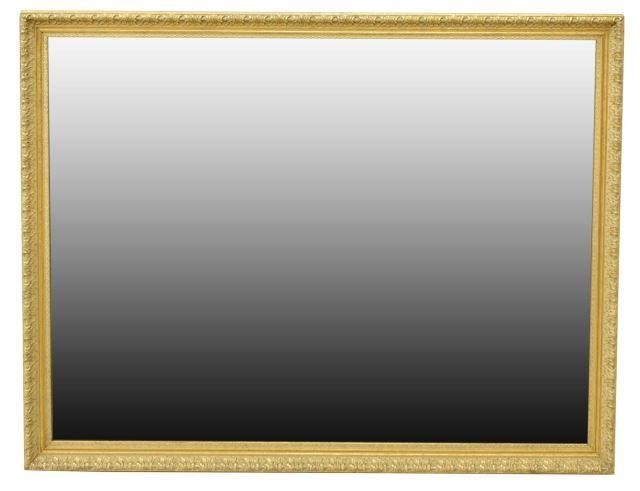 GILT FOLIATE FRAMED BEVELED WALL