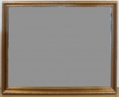 GILT FRAME BEVEL EDGE MIRROR,