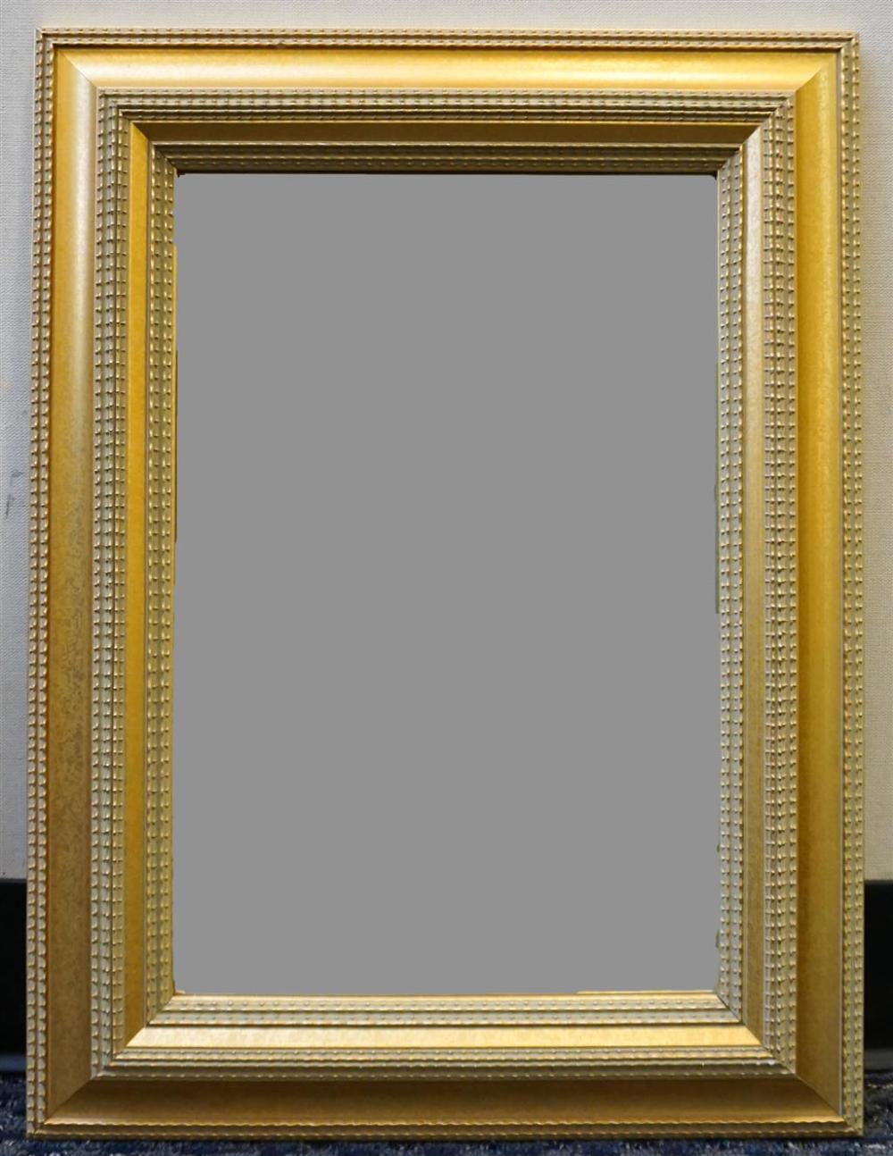 GILT FRAME BEVEL EDGE MIRROR, 24