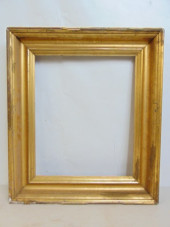 GILT FRAME, LOSS OF GILT, MOLD