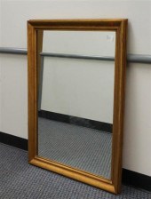 GILT FRAME MIRROR, 33 X 43 ING