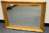 GILT FRAME MIRROR, FRAME: 33-1
