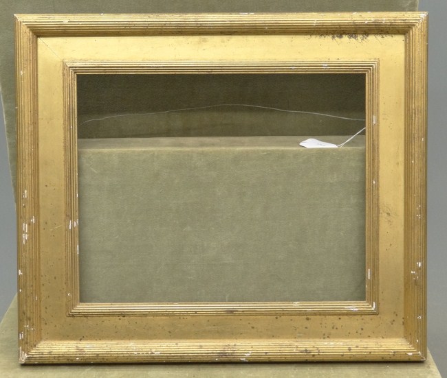 Gilt frame. Takes a 16'' x 20''