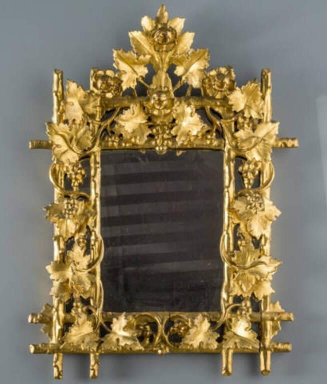GILT & GESSO FRAME - MIRRORAn