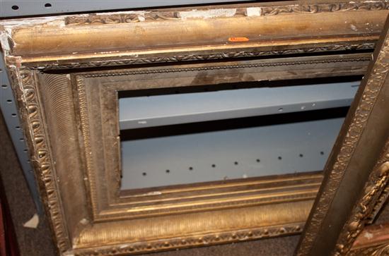 Gilt gesso frame Estimate $ 20-30