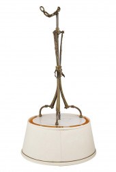 GILT METAL CEILING FIXTUREwith