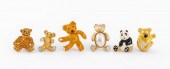 GILT METAL COSTUME BEAR BROOCH