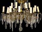 GILT METAL EIGHTEEN-LIGHT CHAN