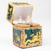 GILT-METAL-MOUNTED AND GILT-LA