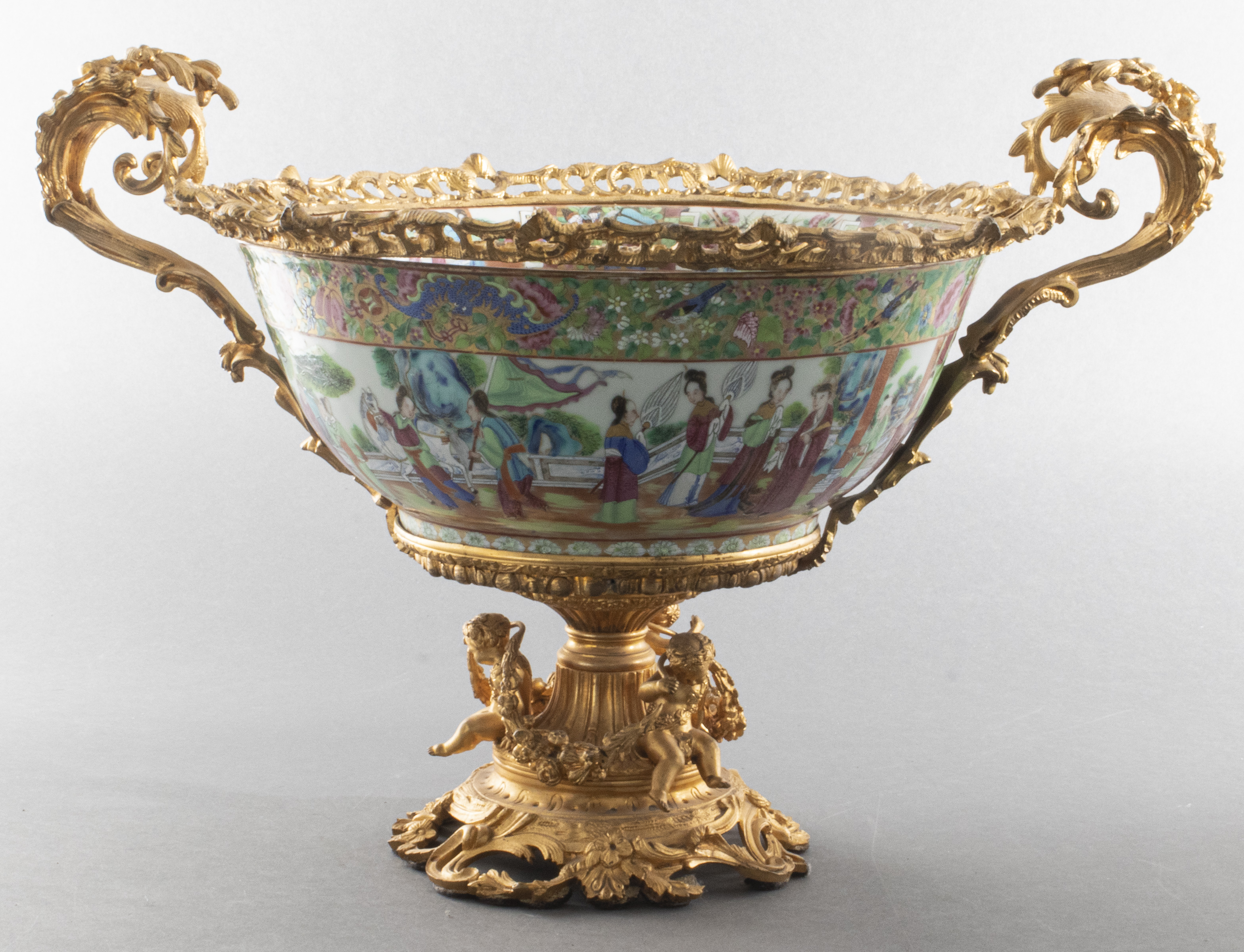 GILT METAL MOUNTED CHINESE