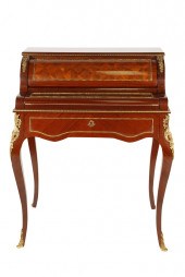 GILT METAL-MOUNTED PARQUETRY C