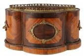 GILT METAL-MOUNTED PARQUETRY J