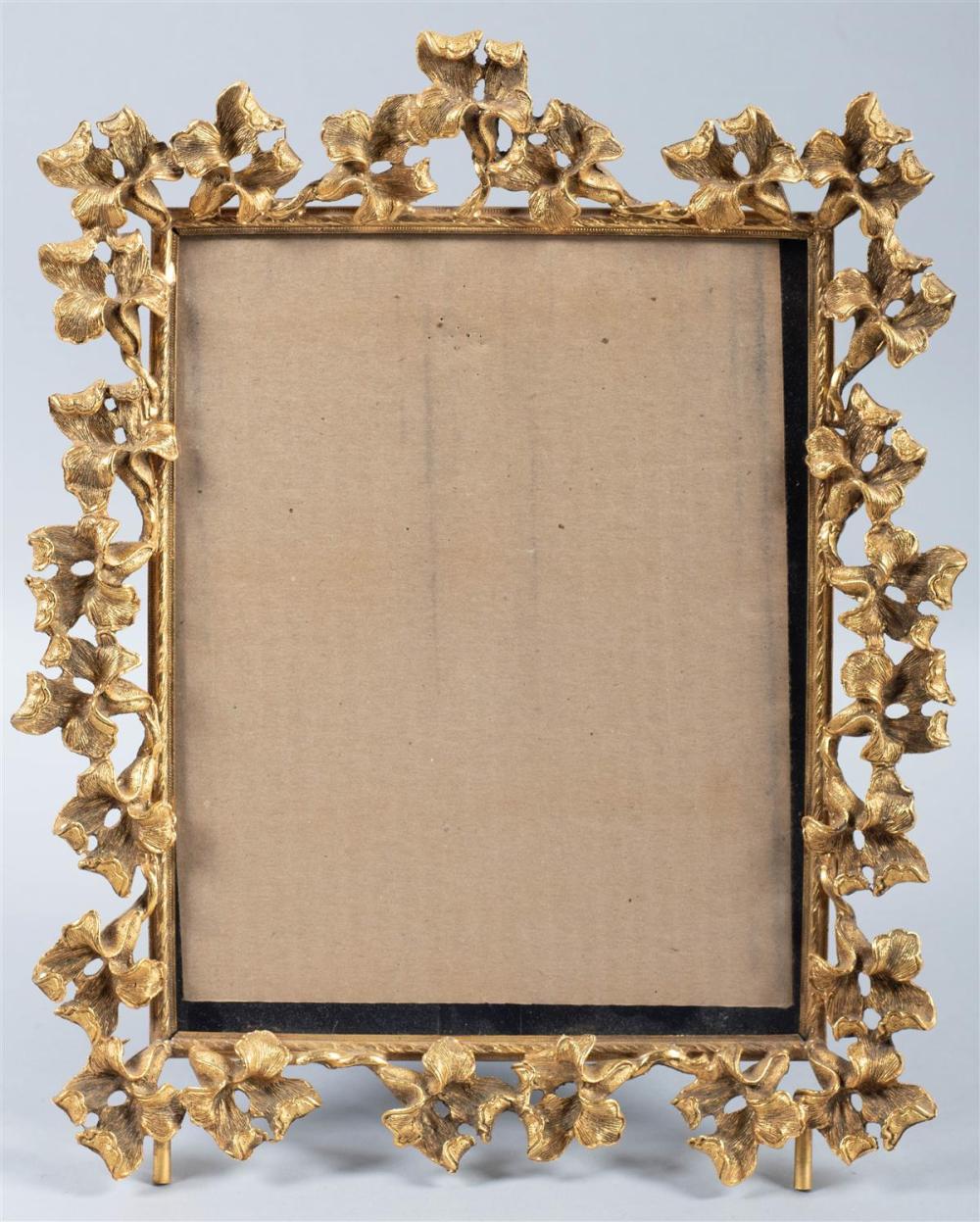 GILT METAL TALL PICTURE FRAMEGILT