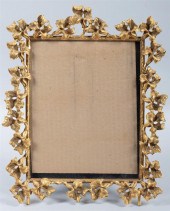 GILT METAL TALL PICTURE FRAMEG