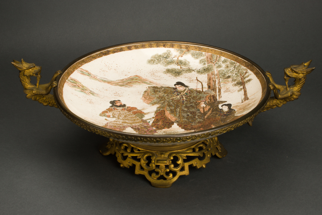 GILT MOUNTED JAPANESE SATSUMA