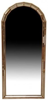 GILT PAINTED ARCHED PARCLOSE W