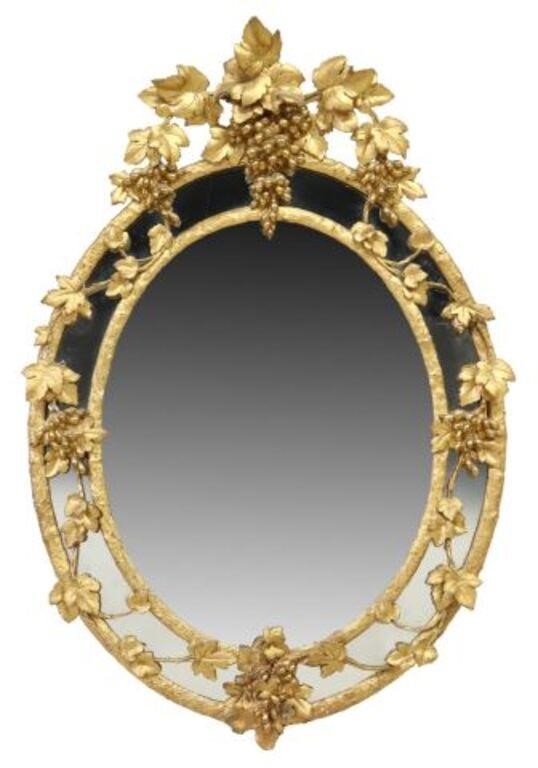 GILT PAINTED & GOLD LEAF