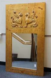 GILT PAINTED 'GRIFFIN' DECORAT