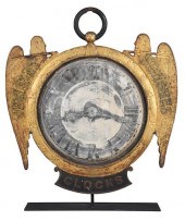 GILT PAINTED JEWELRY, WATCH, A