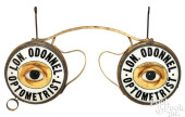 GILT PAINTED ZINC DOUBLE-SIDED