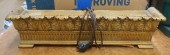 GILT PLASTER TORCHERE 19 1/2 I