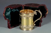 GILT SILVER CUP IN PRESENTATIO