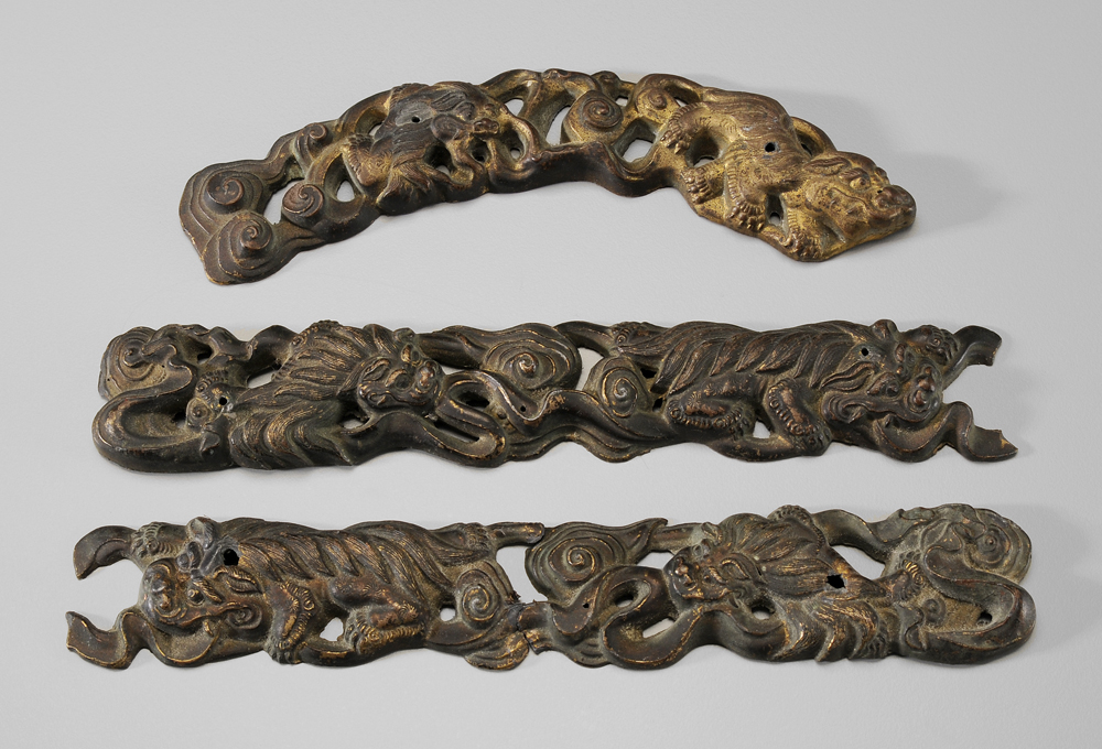 Gilt Silver Mounts Chinese, 18th