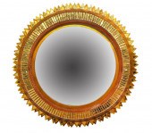 GILT STARBURST MID-CENTURY WAL