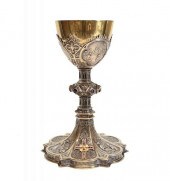 GILT STERLING SILVER CHALICE C
