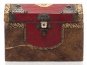 GILT-TOOLED LEATHER LETTER / S