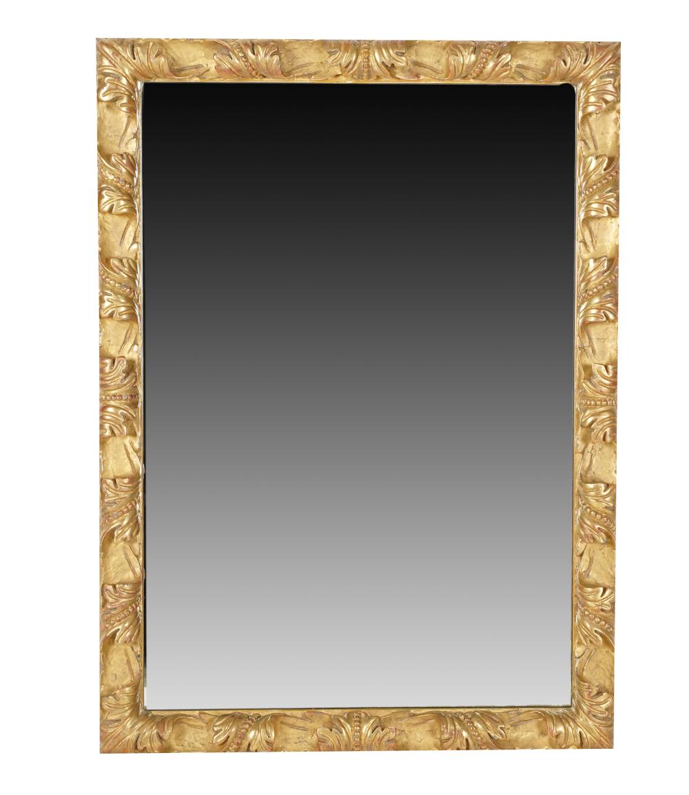 GILT WOOD & GESSO WALL MIRROR20th