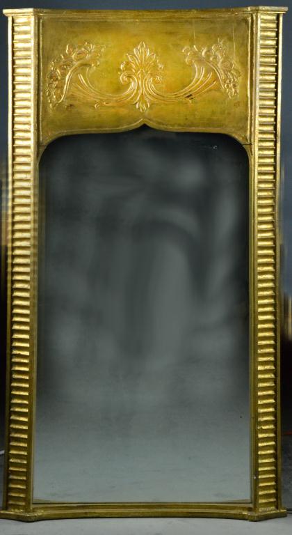 Gilt Wood Hall Mirror -