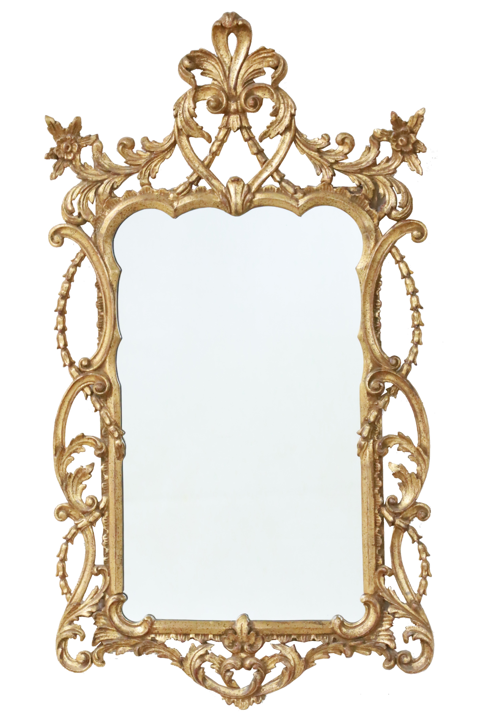 GILT WOOD MIRROR BY LABARGE