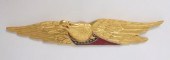 GILTWOOD CARVED EAGLE BY R.L.