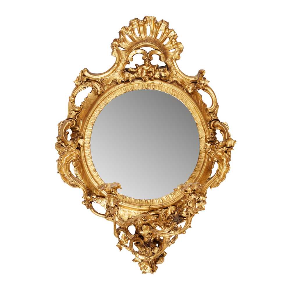 GILTWOOD GIRONDOLE MIRROR MID