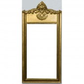 Giltwood Mirror American a gil