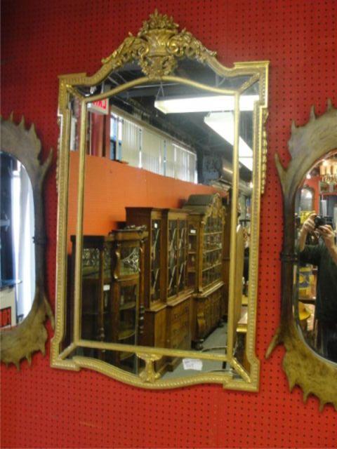 Giltwood Mirror. From a Long Island