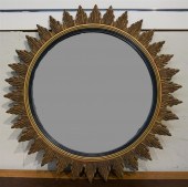 GILTWOOD ROUND FRAME SUNBURST