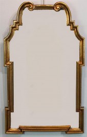 GILTWOOD SHAPED MIRRORGILTWOOD