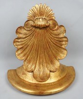 GILTWOOD SHELL WALL BRACKET 13