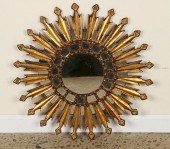 GILTWOOD SUNBURST MIRROR DIAMO