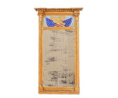 GILTWOOD TRUMEAU MIRROR<br>Gil