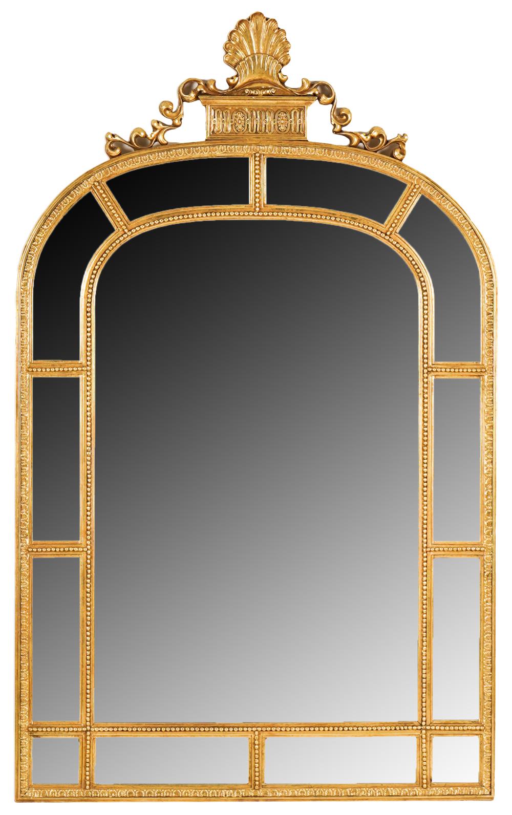 GILTWOOD WALL MIRRORmodern; with