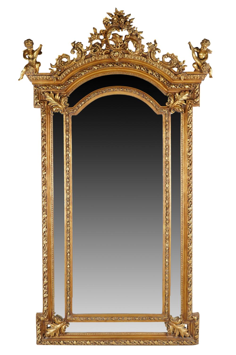 GILTWOOD WALL MIRRORthe arched