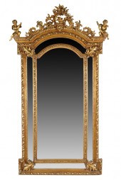 GILTWOOD WALL MIRRORthe arched